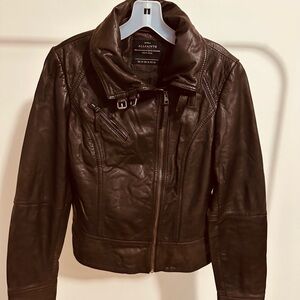 All Saints Belvedere Leather Jacket